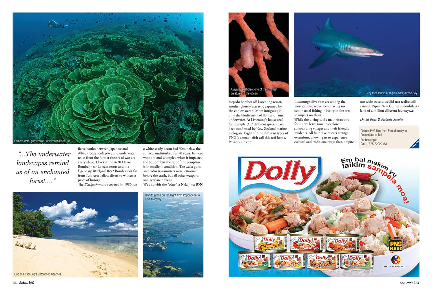 Airlines PNG inflight magazine.