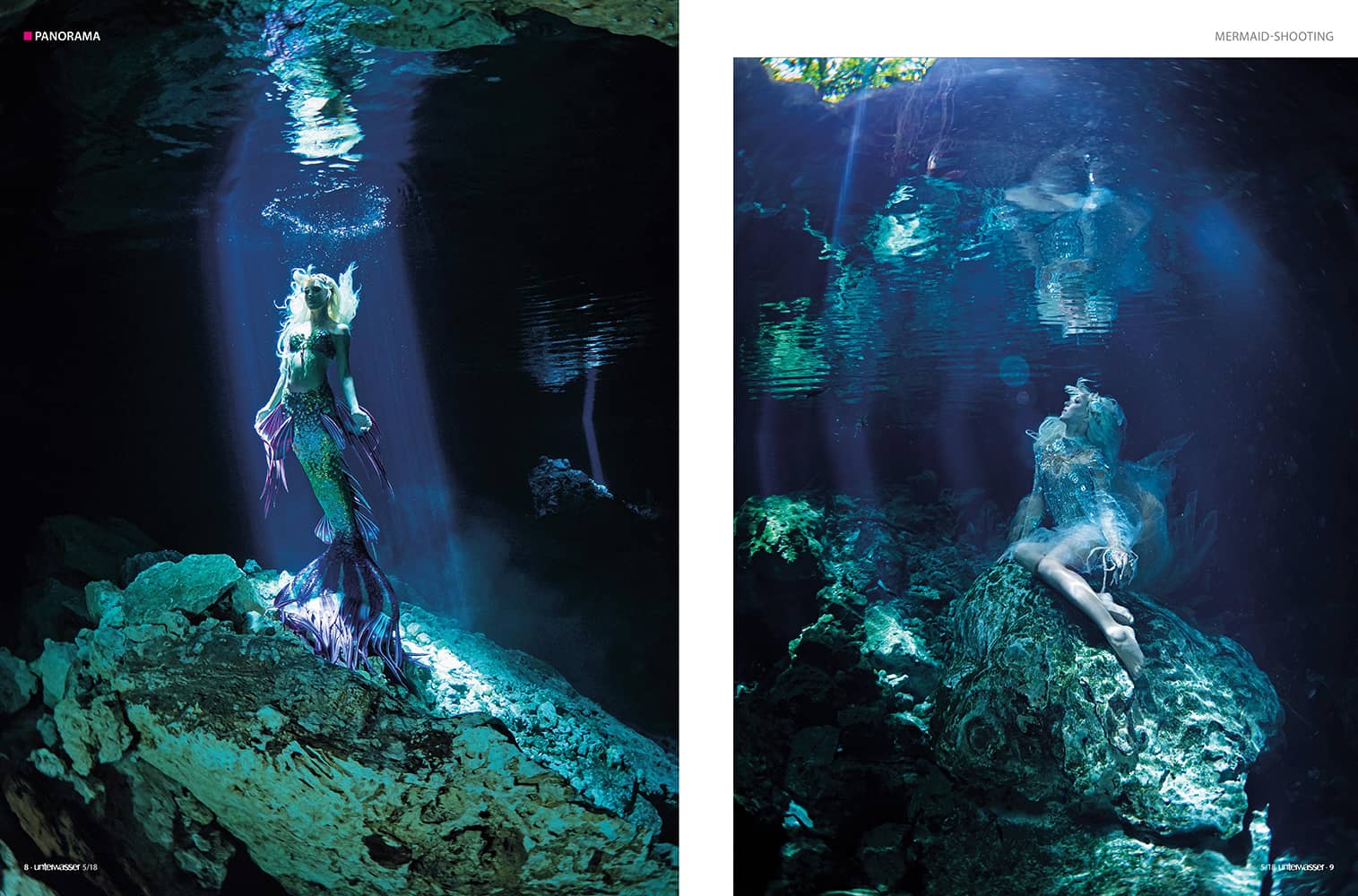 Mermaid underwatershooting with Hannah Mermaid.