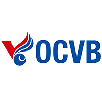 OCVB Okinawa Tourist Board logo.
